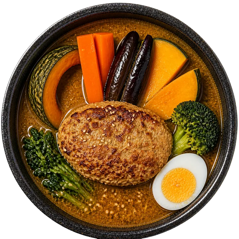 ハンバーグカレー